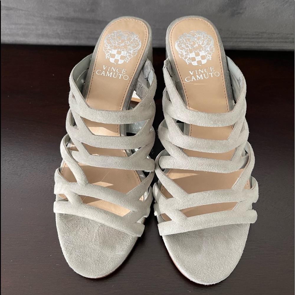 Vince Camuto suede shoes
